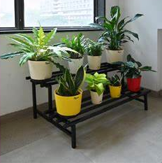 2-Tier Elevate Metal Plant Stand