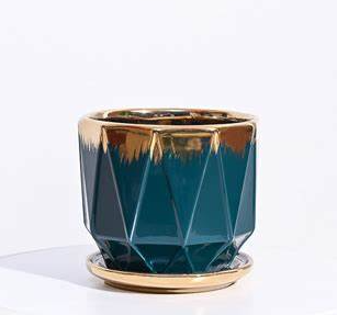 Aurelius Prism Ceramic Pot