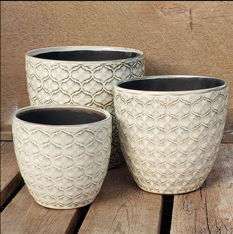 Diamond Ceramic Pot