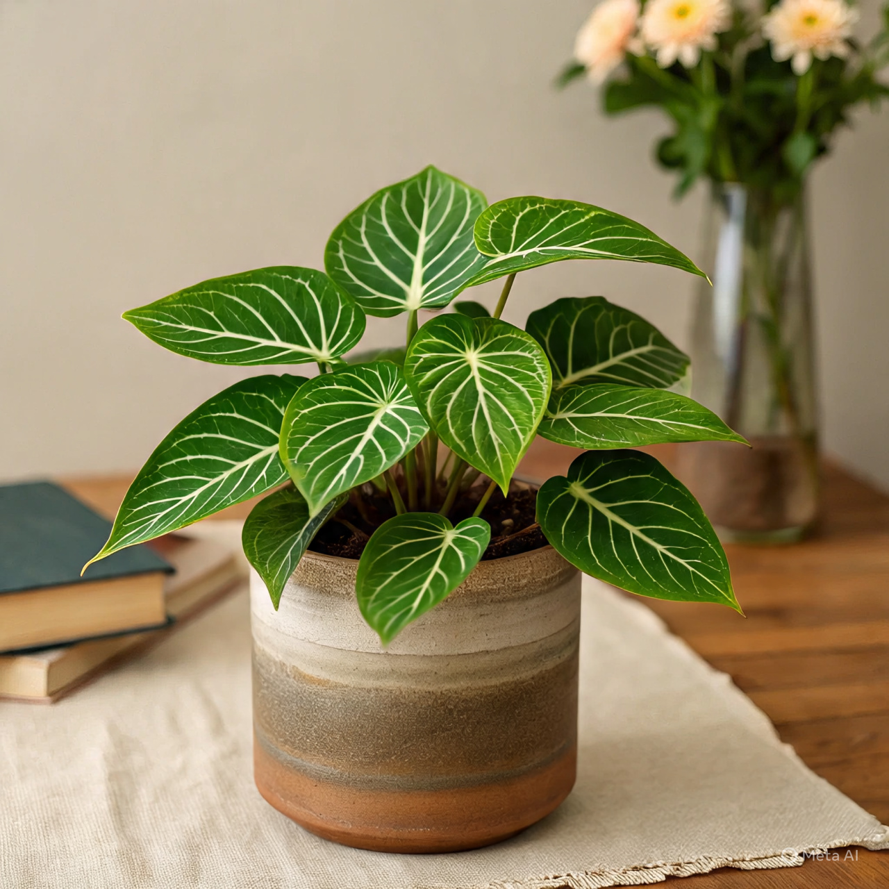 Fittonia Green Plant (Nerve Plant)