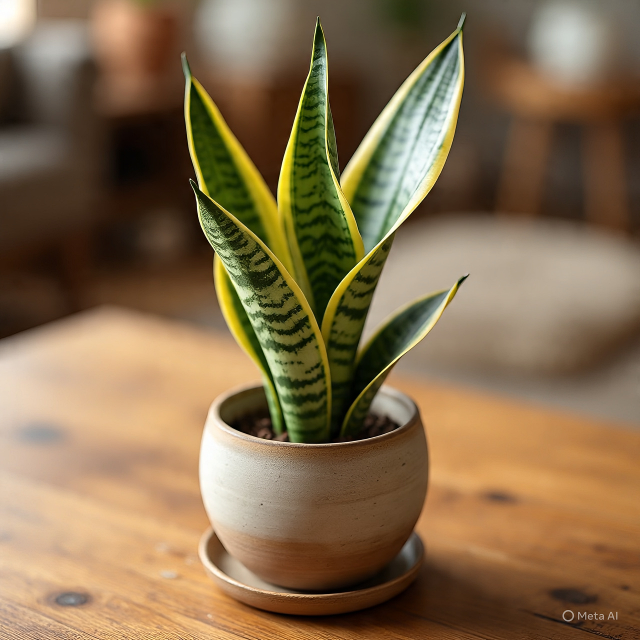 Snake Plant - Golden Hahnii